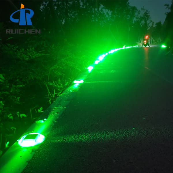 Blue Solar Road Cat Eyes In Philippines For Pedestrian Crossing